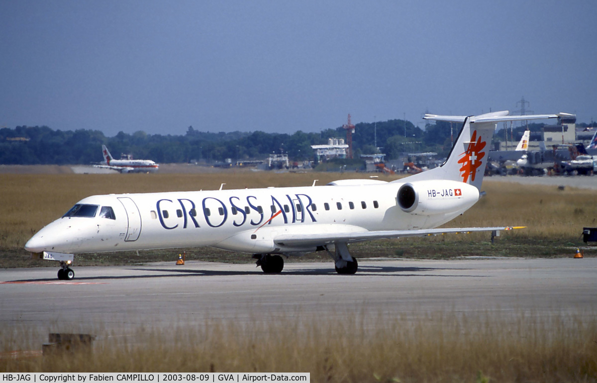 HB-JAG, 2000 Embraer ERJ-145LR (EMB-145LR) C/N 145321, Crossair