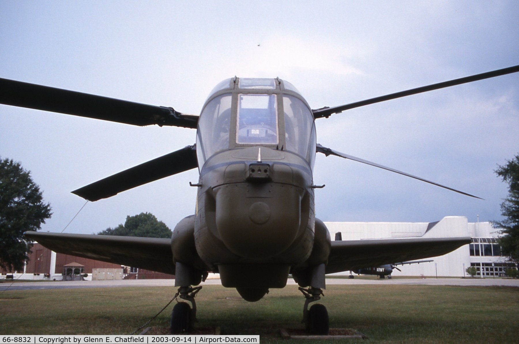 66-8832, 1968 Lockheed AH-56A-LO Cheyenne C/N 1007, AH-56A at the U.S. Army Aviation Museum, Ft. Rucker, AL