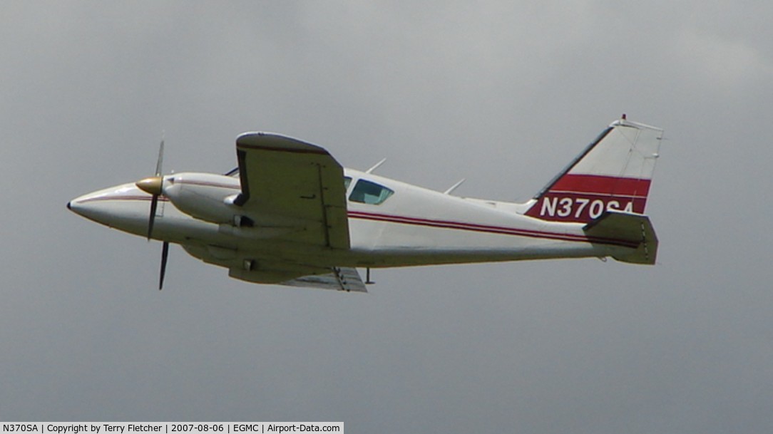N370SA, 1979 Piper PA-23-250 Aztec C/N 278054005, Piper Pa-23-250