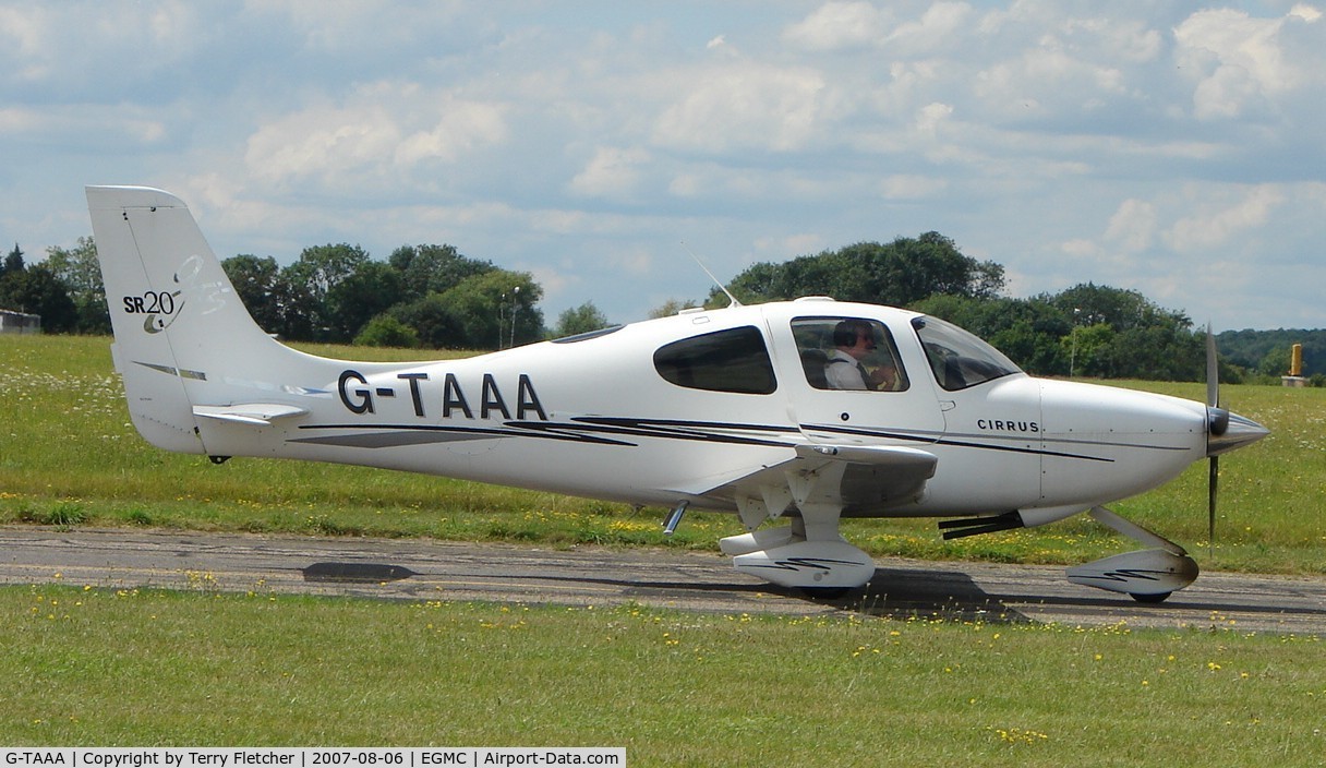 G-TAAA, 2005 Cirrus SR20 GTS C/N 1562, Cirrus SR20