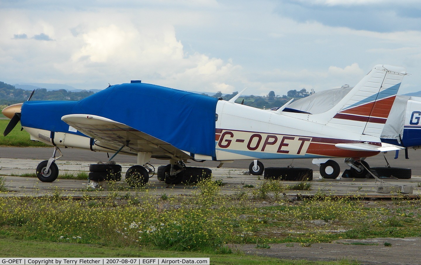 G-OPET, 1975 Piper PA-28-181 Cherokee Archer II C/N 28-7690067, Pa-28-181