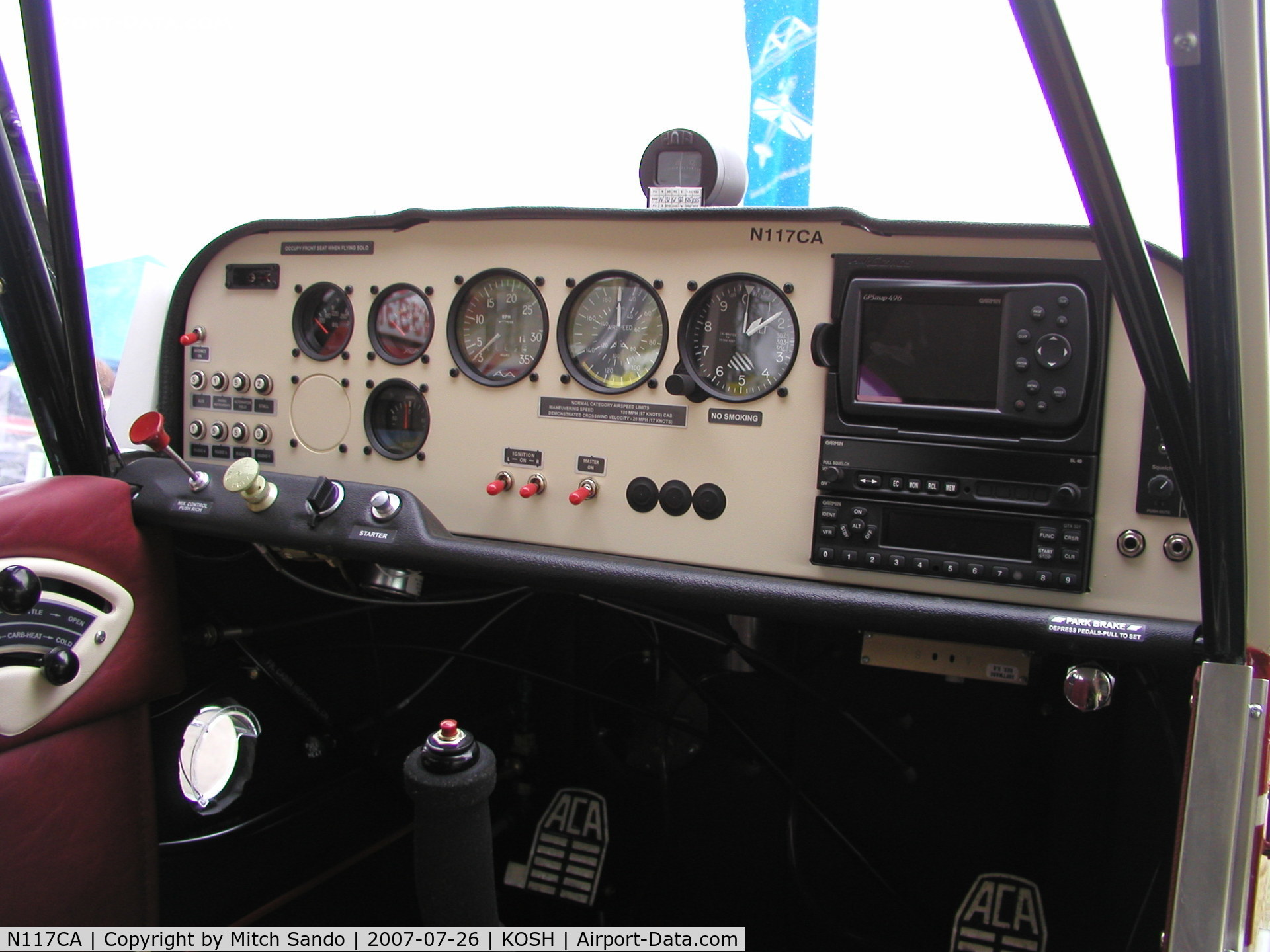 N117CA, American Champion 7EC C/N 1008-2007, EAA AirVenture 2007.