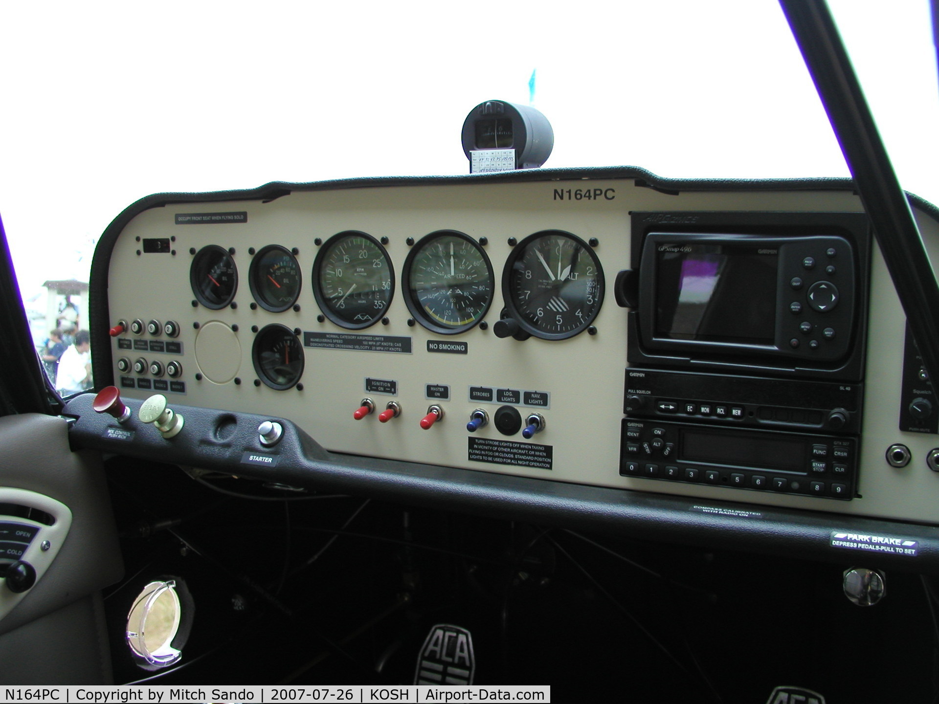 N164PC, American Champion 7EC C/N 1015-2007, EAA AirVenture 2007.