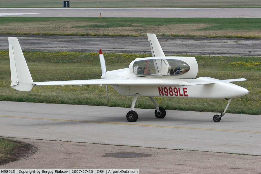N989LE, 1989 Rutan Long-EZ C/N 1989-LE-1, EAA AirVenture 2007