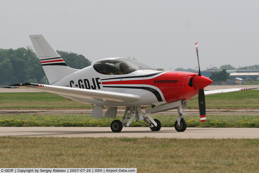 C-GDJF, 1998 Questair Venture 20 C/N 061, EAA AirVenture 2007