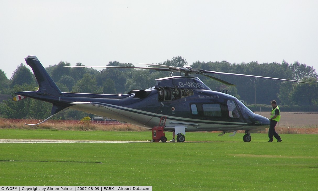 G-WOFM, 2006 Agusta A-109E Power C/N 11678, Agusta A109 at Sywell