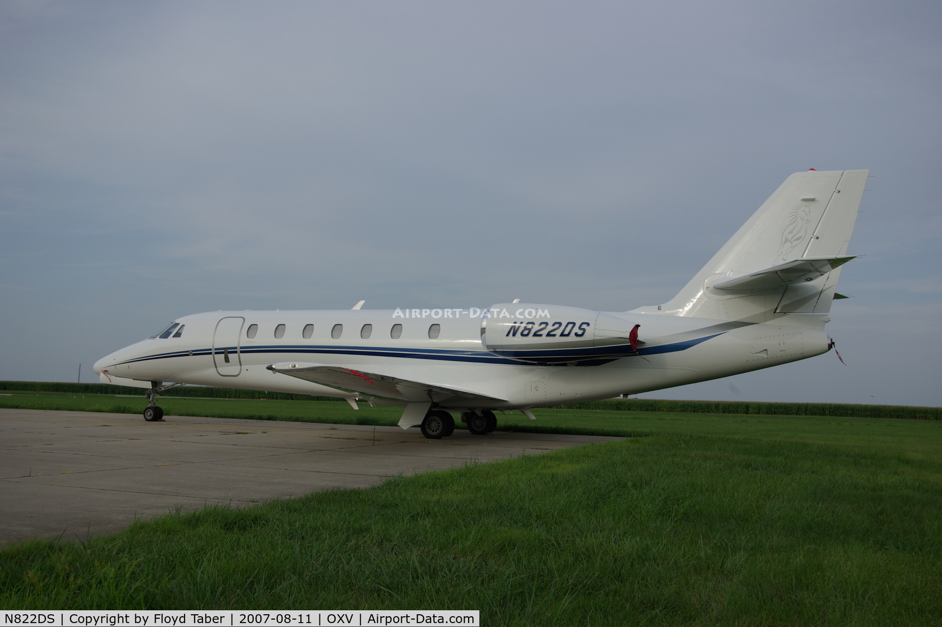 N822DS, 2007 Cessna 680 Citation Sovereign C/N 680-0121, In for the Knoxville Nationals