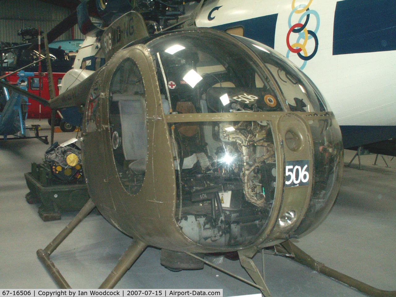 67-16506, 1963 Hughes OH-6A Cayuse C/N 0891, Hughes OH-6A/IHM Weston-Super Mare