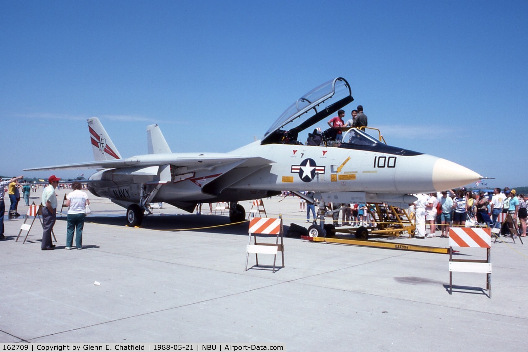 162709, Grumman F-14A Tomcat C/N 555, F-14A at the open house