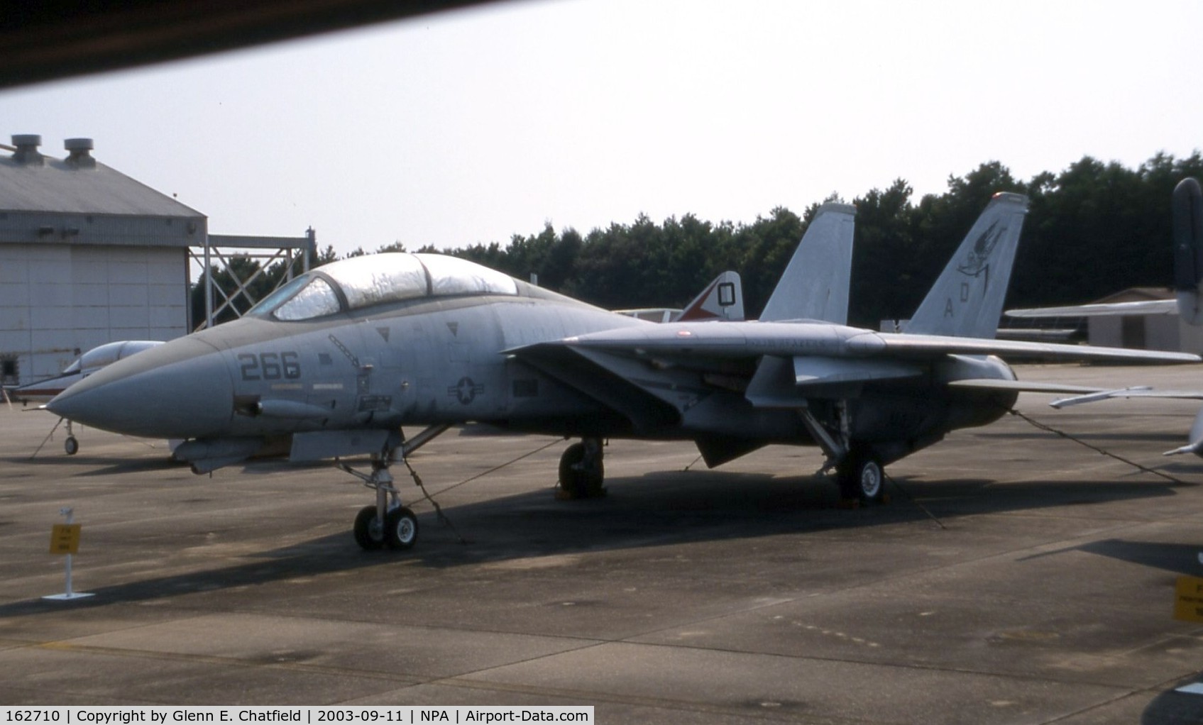 162710, Grumman F-14A Tomcat C/N 556, F-14A at the National Museum of Naval Aviation