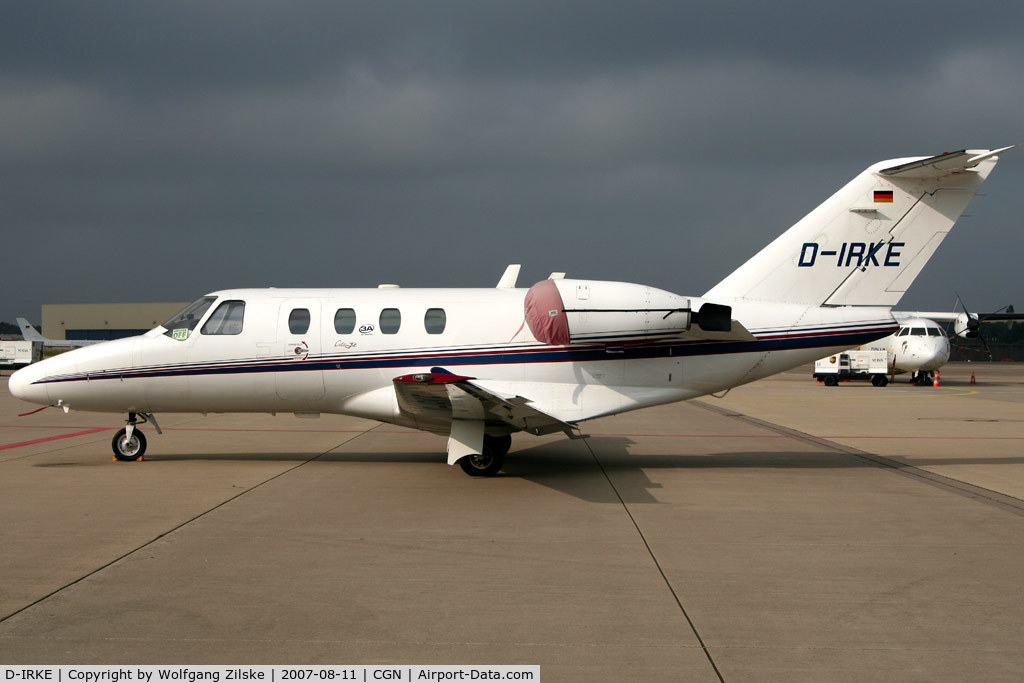 D-IRKE, 1995 Cessna 525 CitationJet C/N 525-0123, visitor