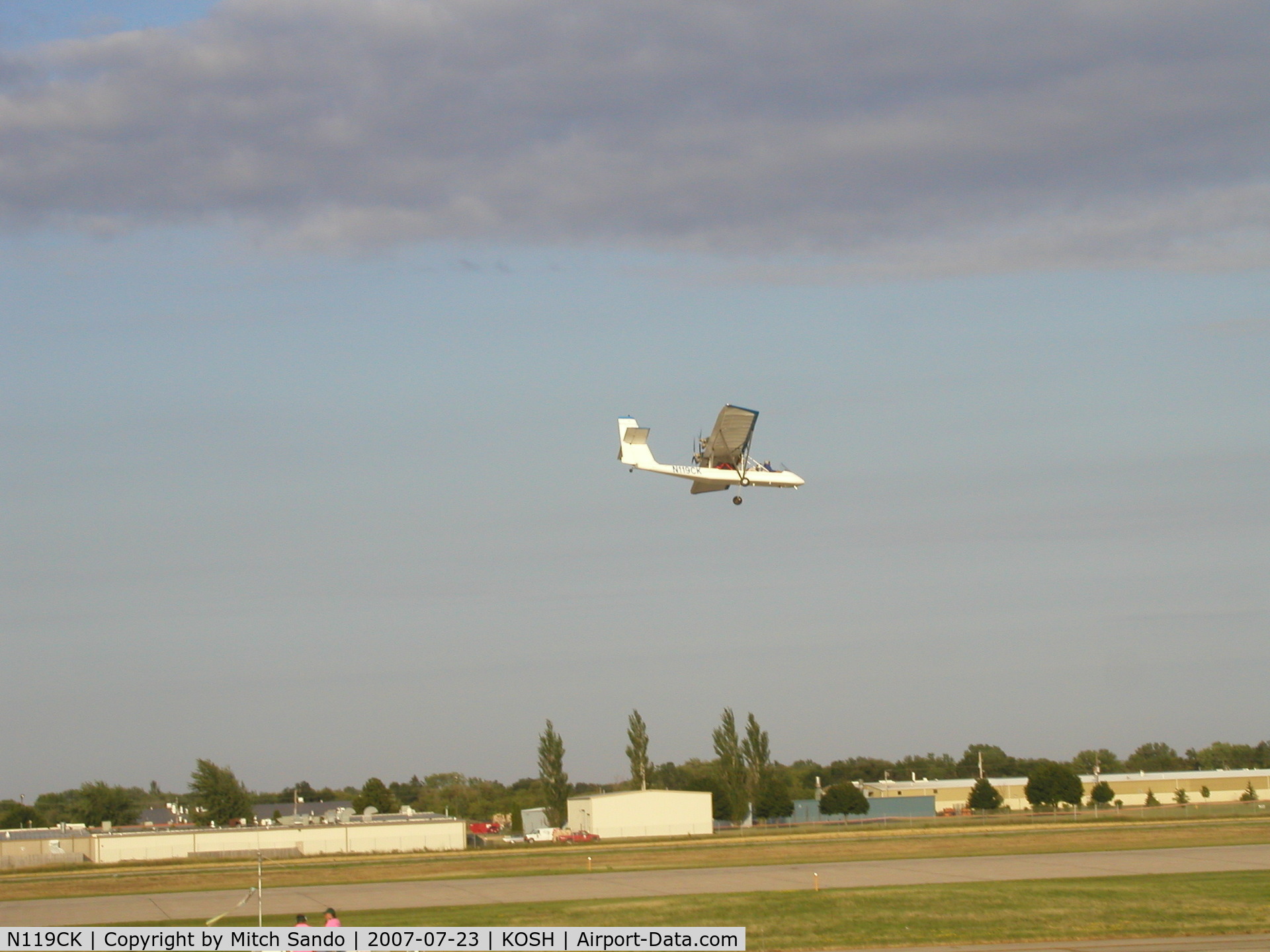 N119CK, 2004 Lockwood Air Cam C/N AC100, EAA AirVenture 2007.