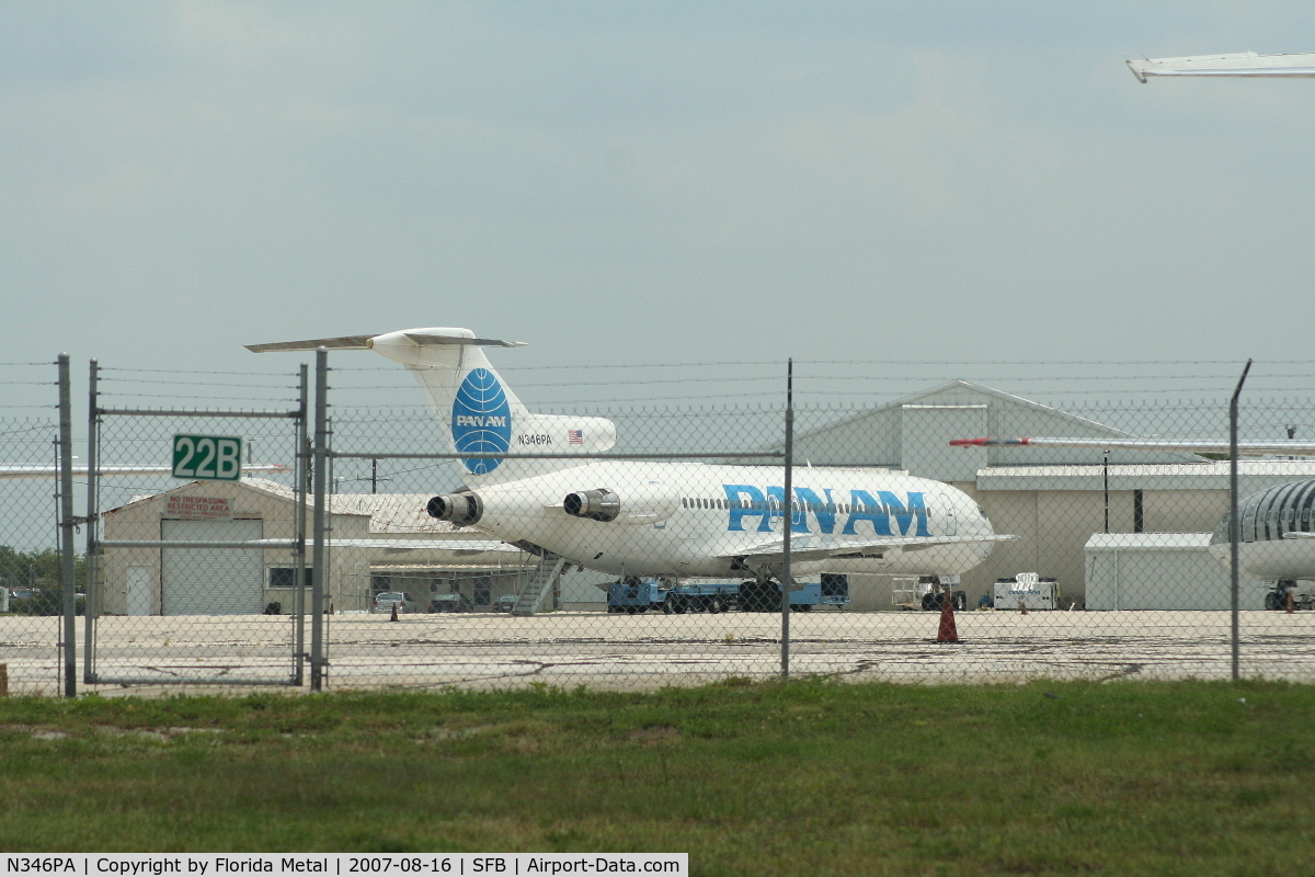 N346PA, 1979 Boeing 727-222 C/N 21904, Pan Am