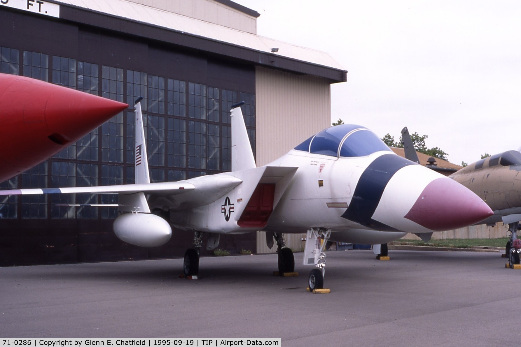 71-0286, 1972 McDonnell Douglas F-15A Eagle C/N 0007/A007, F-15A at the Octave Chanute Aviation Center