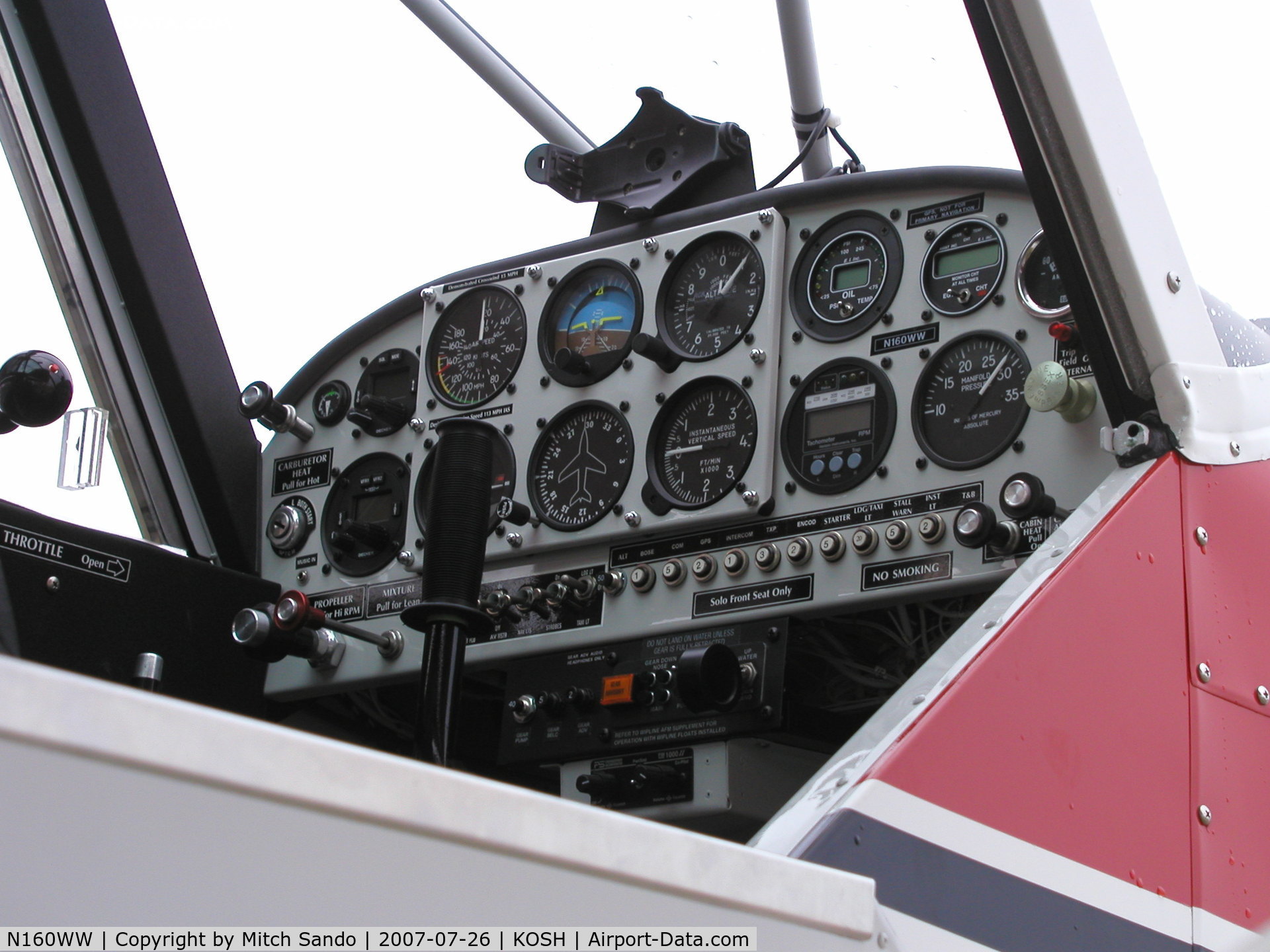 N160WW, 2007 Aviat A-1B Husky C/N 2384, EAA AirVenture 2007.