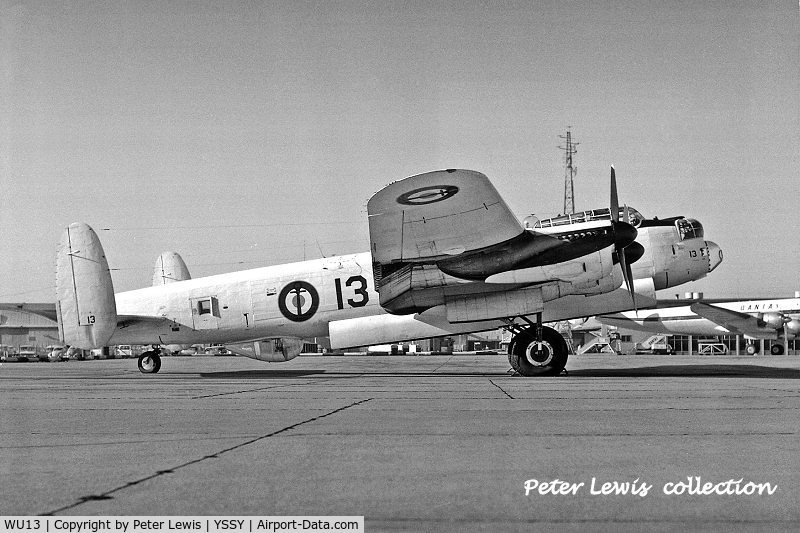 WU13, 1945 Avro Lancaster B MK 7 C/N Not found WU13/NX665, as Aeronavale WU13 on transit to New Zealand for preservation