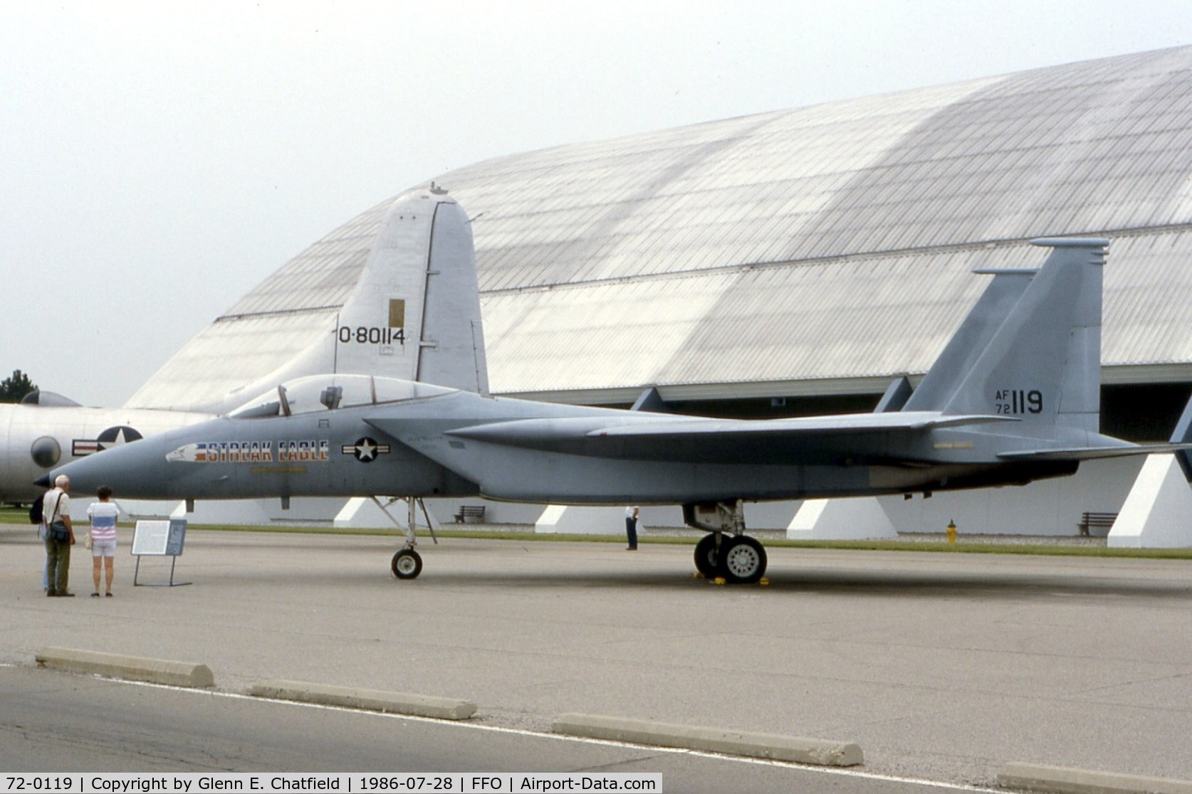72-0119, McDonnell Douglas F-15A Eagle C/N 0019/A017, F-15A at the National Museum of the U.S. Air Force