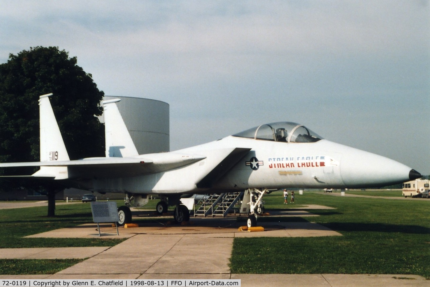 72-0119, McDonnell Douglas F-15A Eagle C/N 0019/A017, F-15A at the National Museum of the U.S. Air Force
