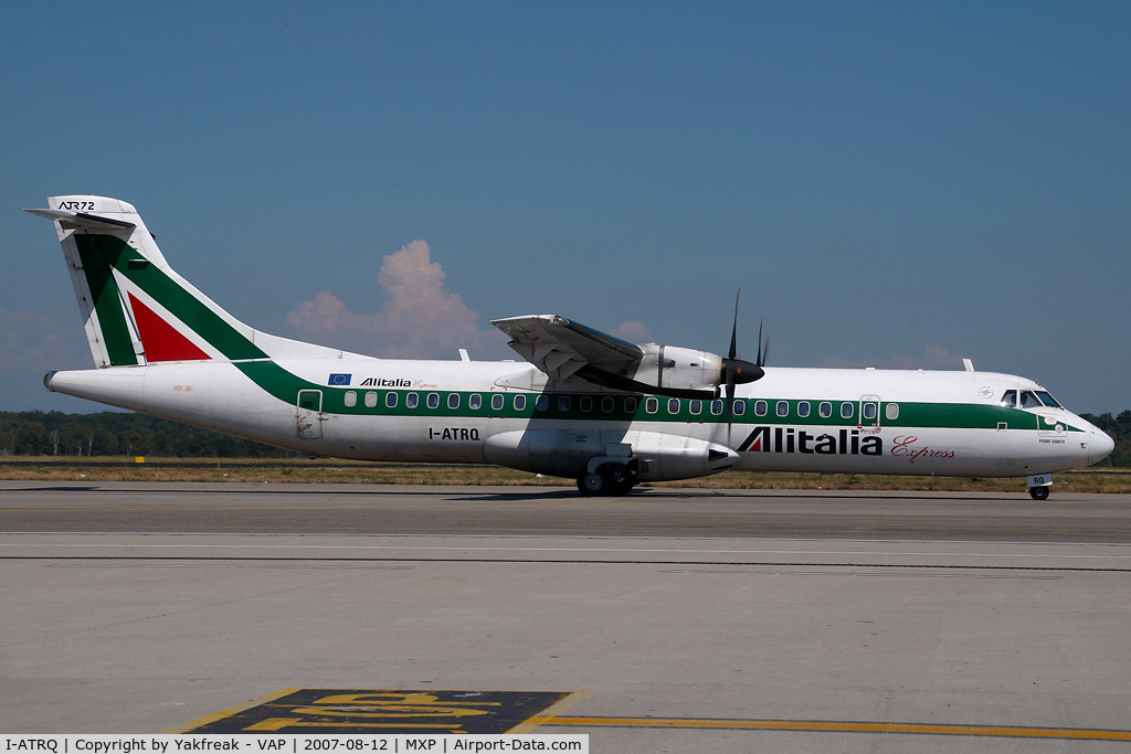 I-ATRQ, 1994 ATR 72-212 C/N 428, Alitalia ATR72