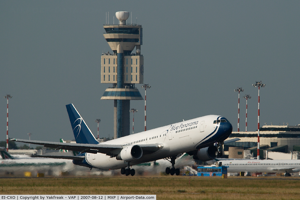 EI-CXO, 1996 Boeing 767-3G5/ER C/N 28111, Blue Panorama Boeing 767-300