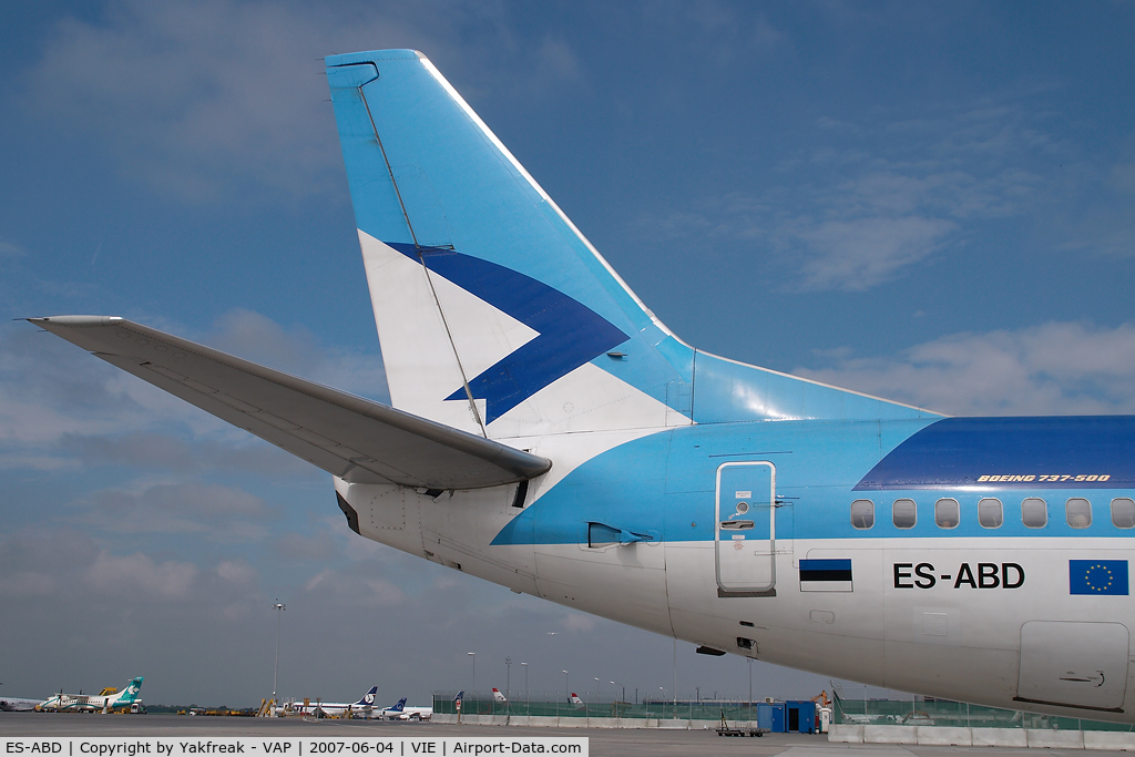 ES-ABD, 1996 Boeing 737-5Q8 C/N 26323, Estonian Airlines Boeing 737-500