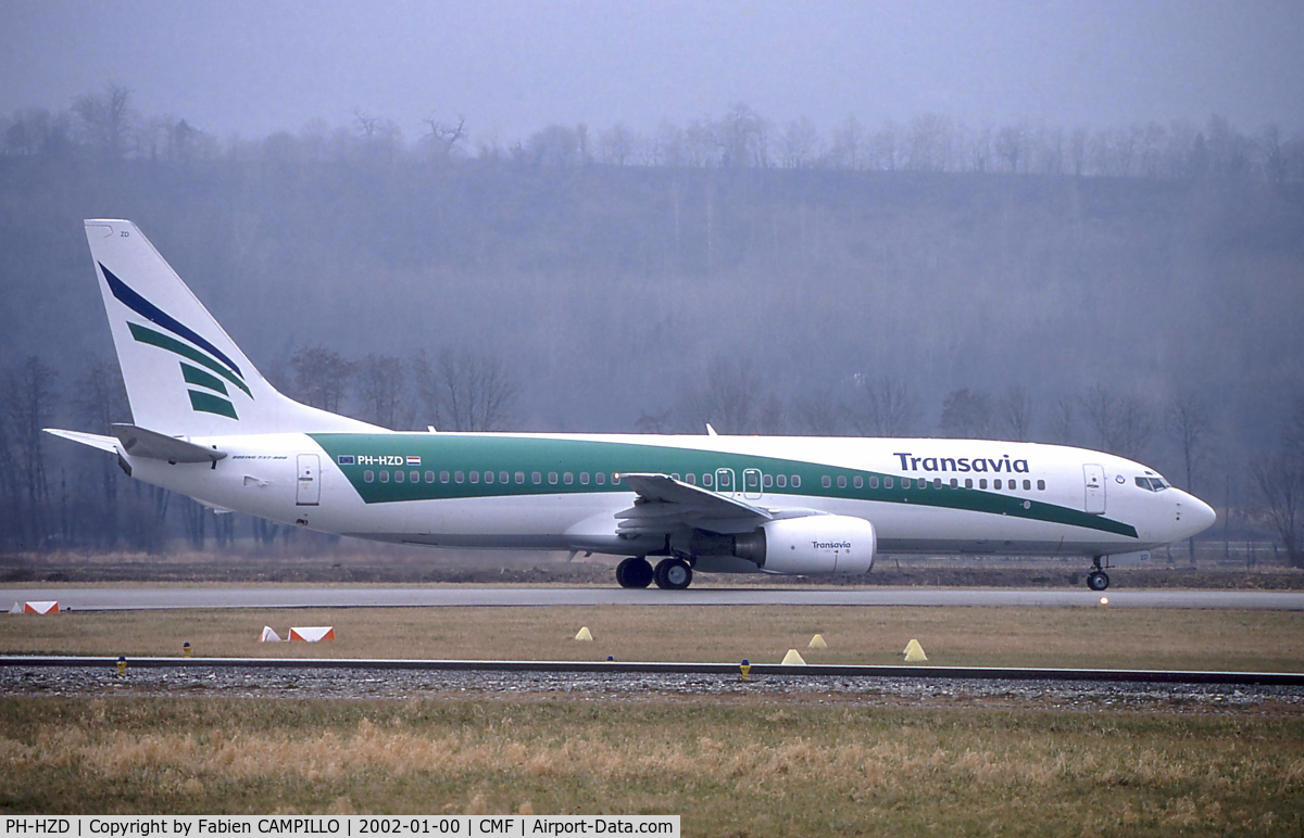 PH-HZD, 1999 Boeing 737-8K2 C/N 28376, Transavia