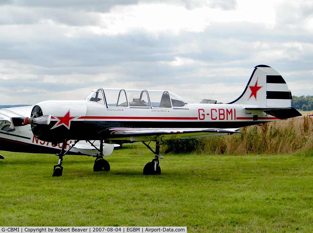 G-CBMI, 1985 Bacau Yak-52 C/N 855907, Yakolev Yak 52