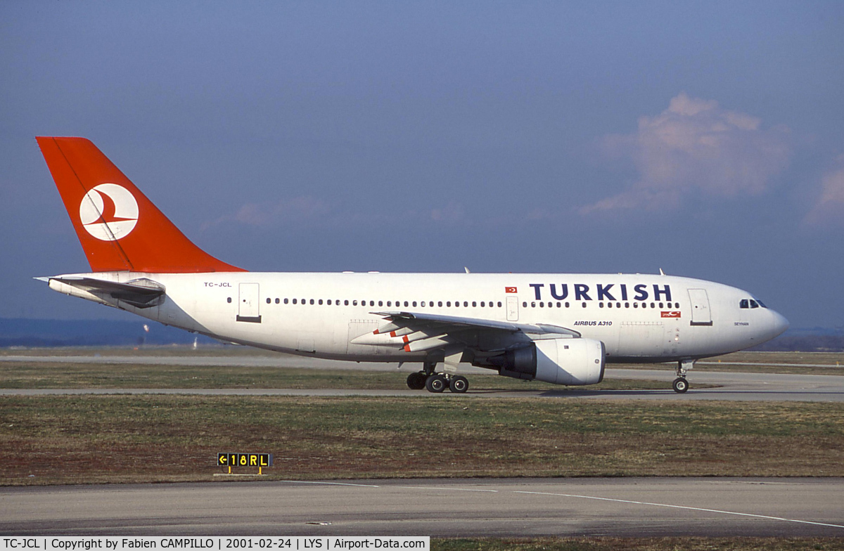 TC-JCL, 1985 Airbus A310-203 C/N 338, Turkish
