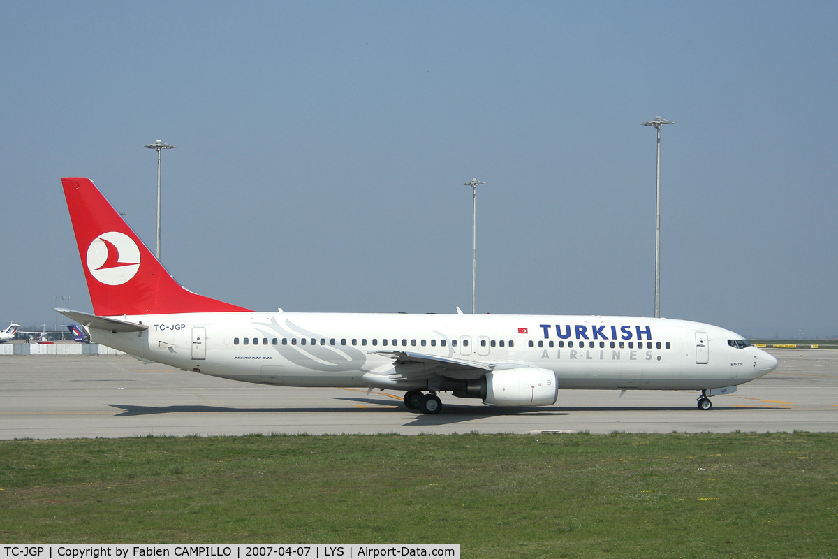 TC-JGP, 2006 Boeing 737-8F2 C/N 34414, Turkish