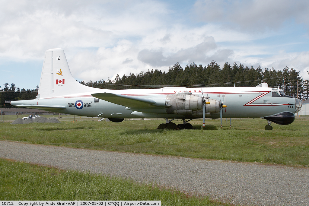10712, Canadair CP-107 Argus 1 (CL-28-1) C/N 3, Canadian Armed Forces Canada Air Argus