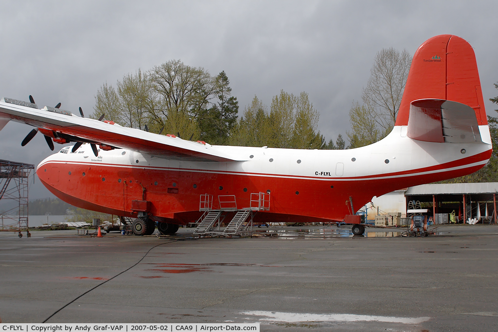 C-FLYL, 1945 Martin JRM-3 Mars C/N 76823, Timber West Martin JRM 3