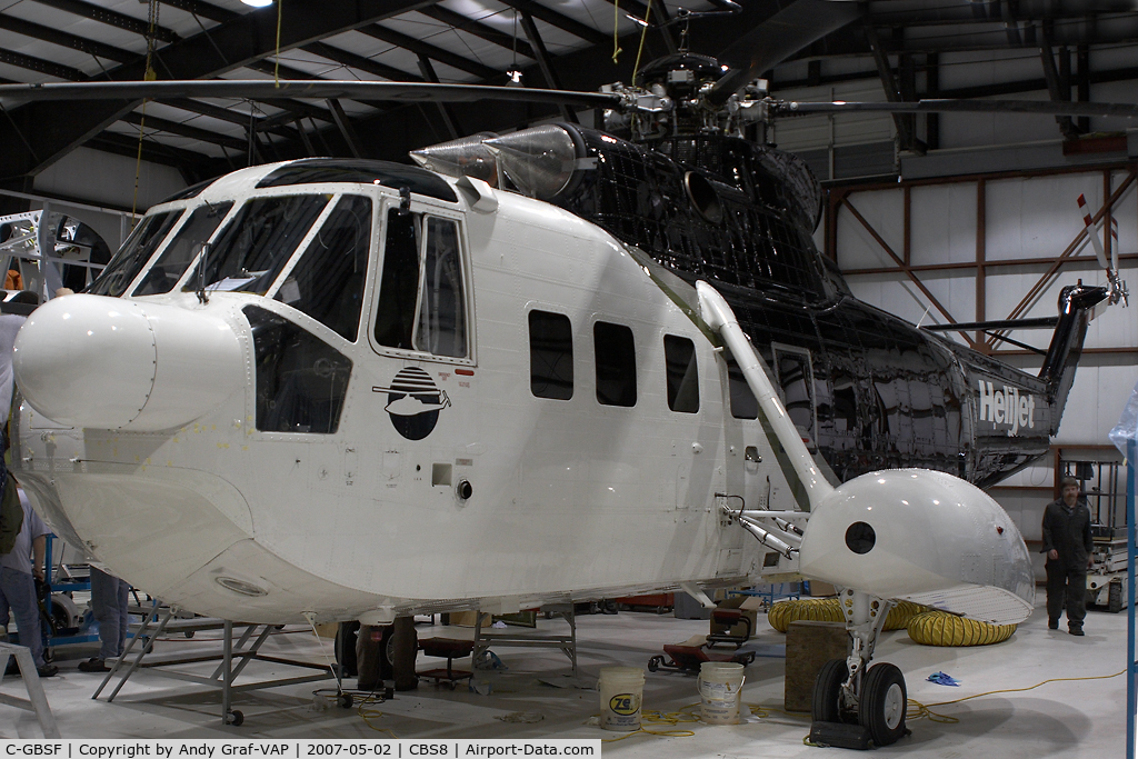 C-GBSF, 1979 Sikorsky S-61N C/N 61222, Helijet S-61N