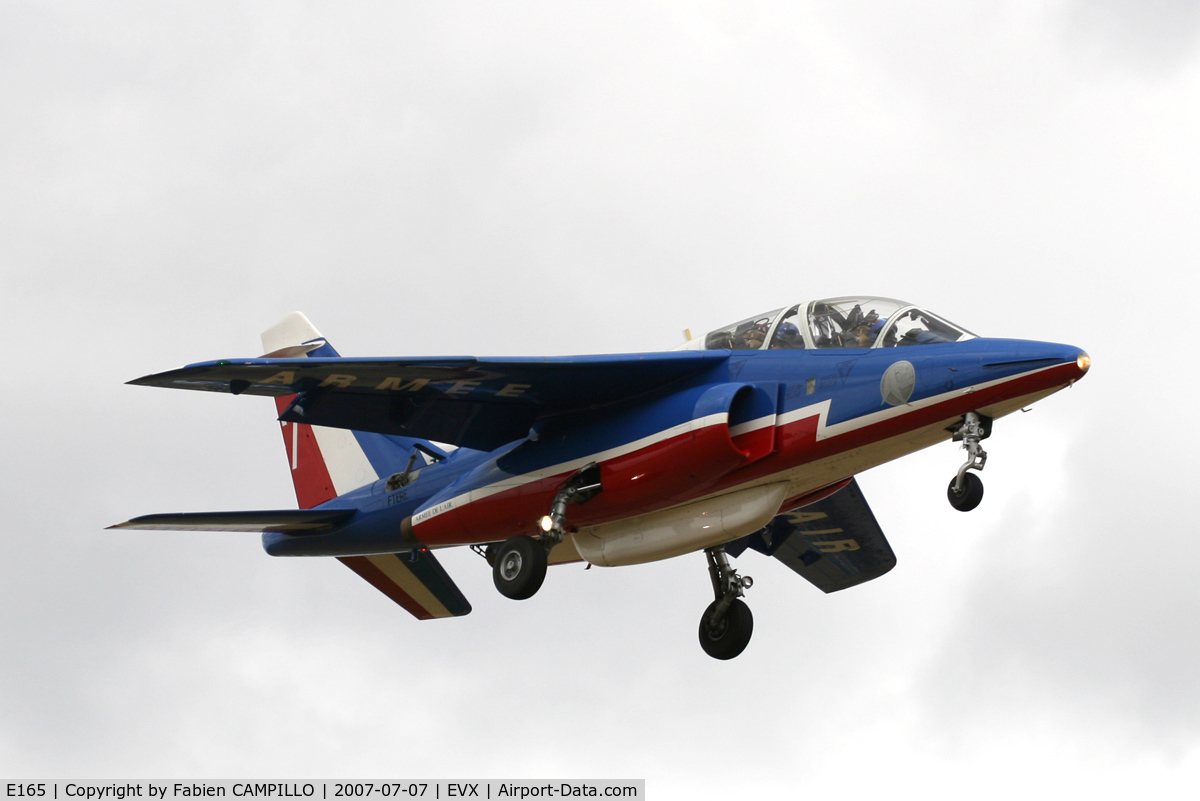 E165, Dassault-Dornier Alpha Jet E C/N E165, Evreux Air Base Open Day 2007