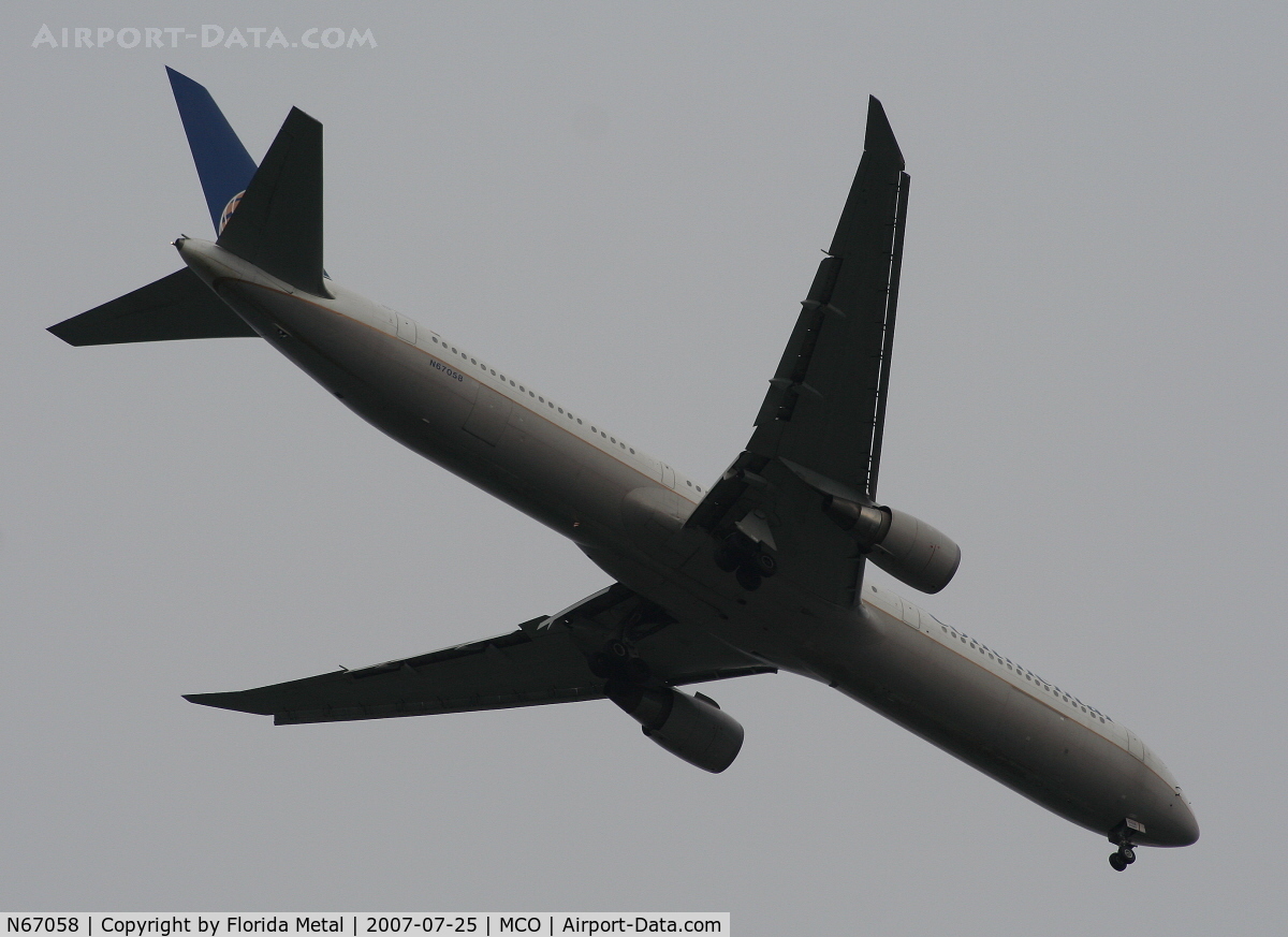 N67058, 2002 Boeing 767-424/ER C/N 29453, Continental
