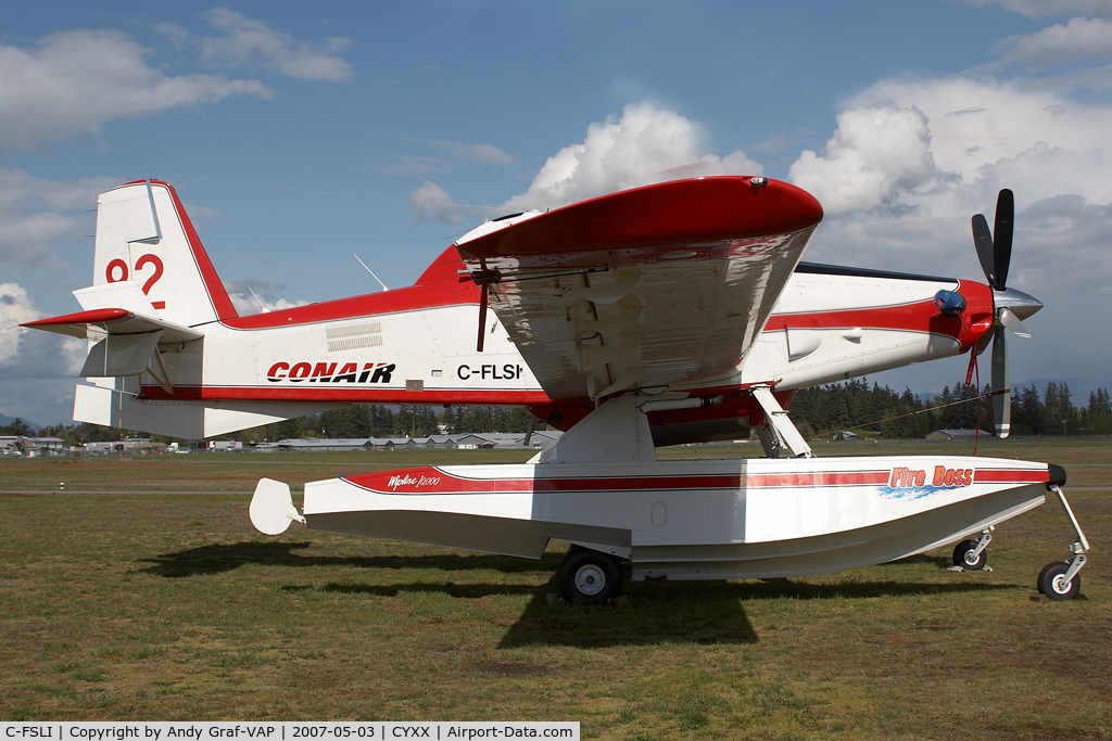 C-FSLI, 1965 Cessna 180H Skywagon C/N 18051562, Conair Air Tractor AT-802