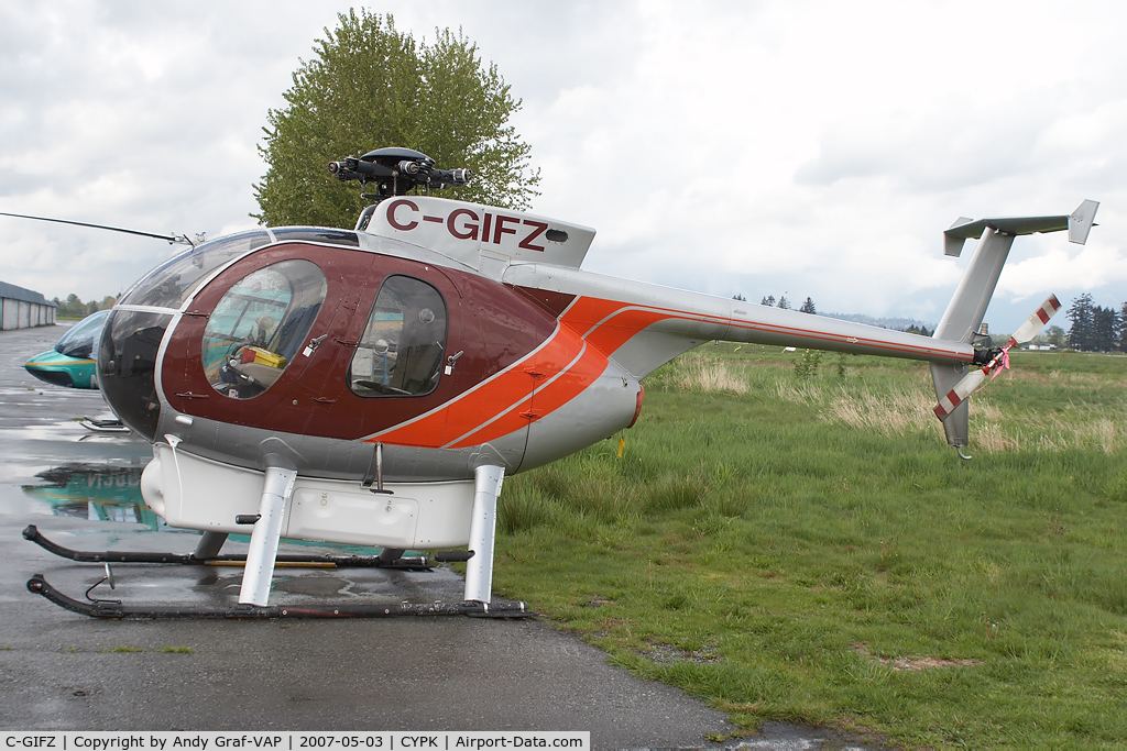 C-GIFZ, Hughes 369D C/N 490505D, Prism Helicopters Hughes 369