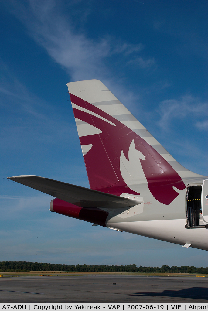 A7-ADU, 2007 Airbus A320-232 C/N 3071, Qatar Airways Airbus 320