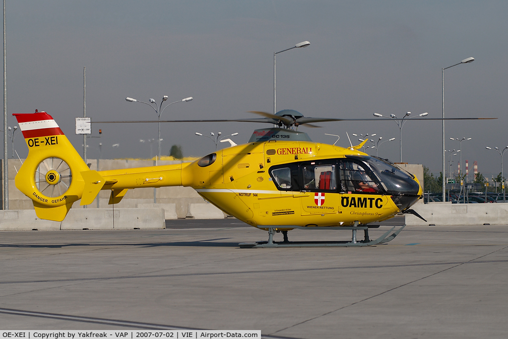 OE-XEI, 2000 Eurocopter EC-135T-2 C/N 0168, OEAMTC Eurocopter EC135