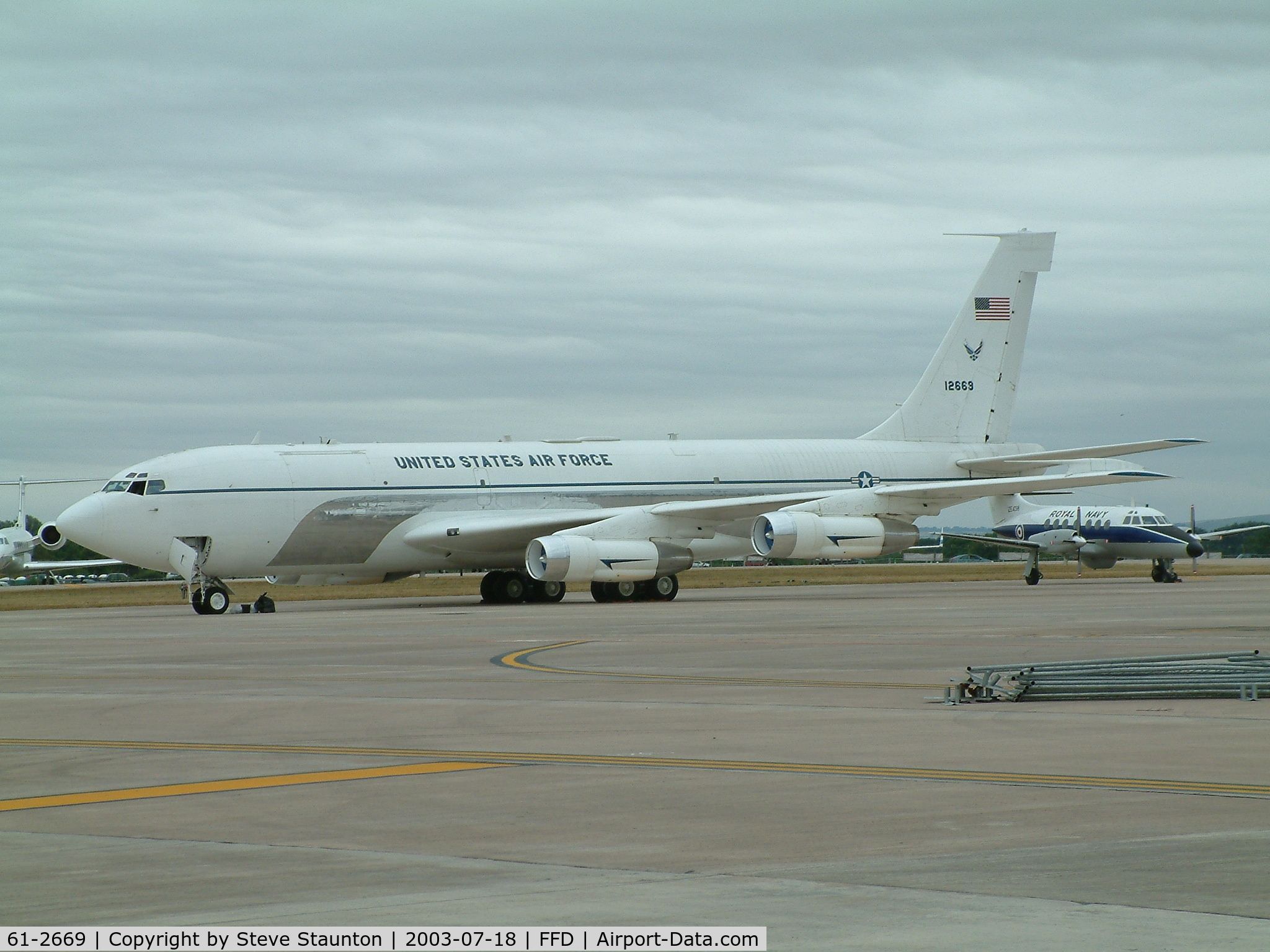 61-2669, 1961 Boeing C-135C-BN Stratolifter C/N 18345, Royal International Air Tattoo 2003
