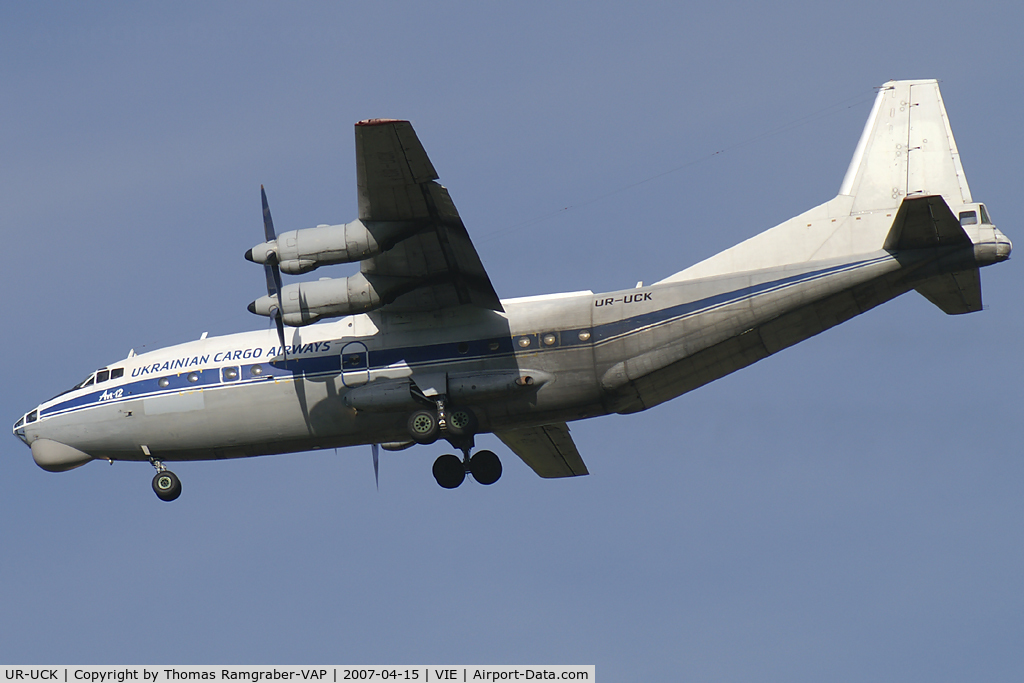 UR-UCK, Antonov An-12BK C/N 9346905, Ukraine Cargo Airways Antonov 12