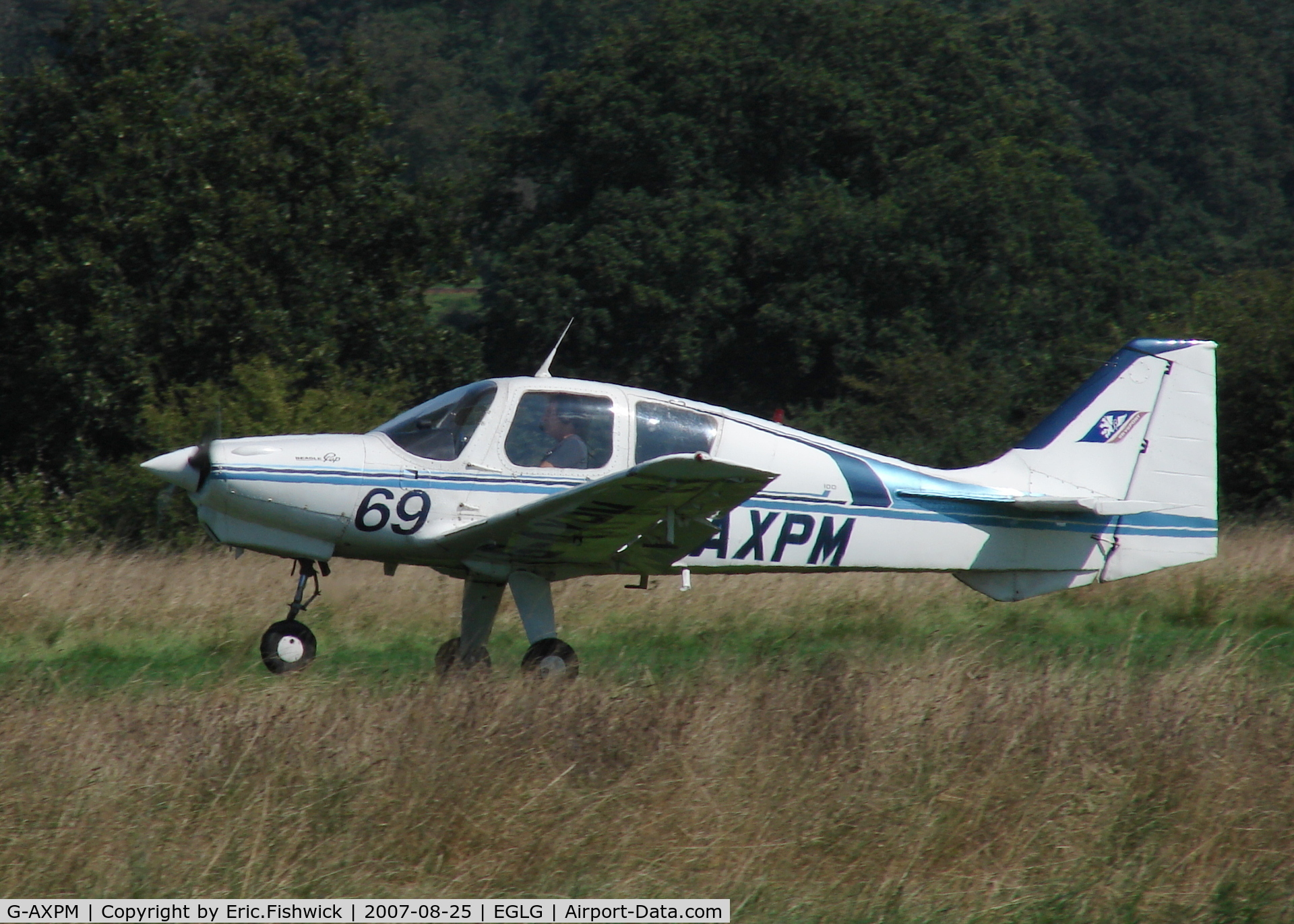 G-AXPM, 1969 Beagle B-121 Pup Series 1 (Pup 100) C/N B121-122, 1. G-AXPM at Panshanger