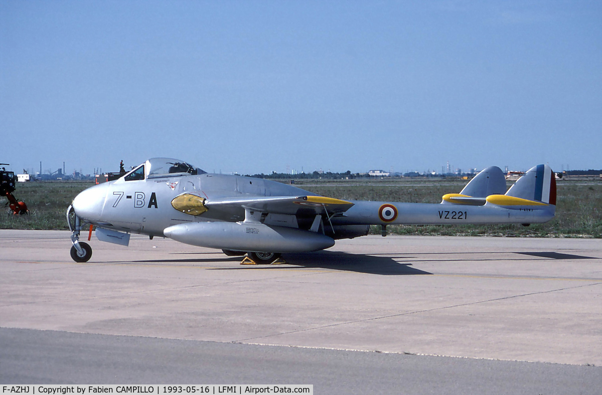 F-AZHJ, De Havilland (FFA) Vampire FB.6 (DH-100) C/N 668, 668