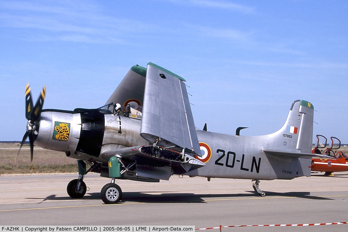 F-AZHK, Douglas AD-4N Skyraider C/N 7802, 127002