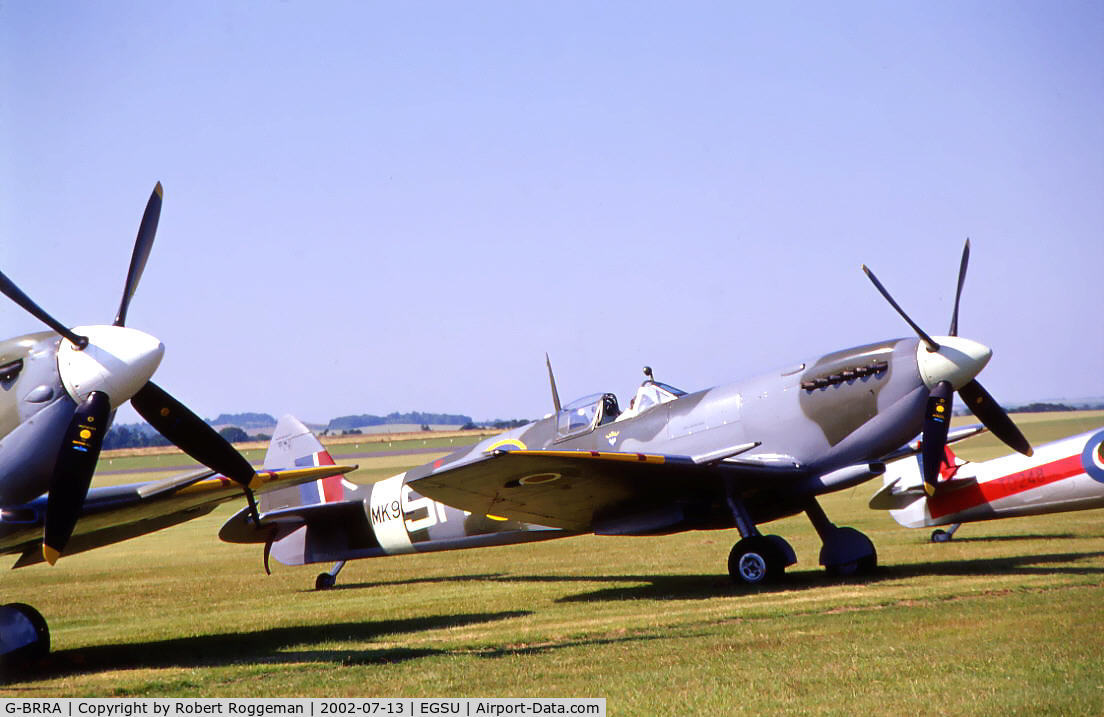 G-BRRA, 1942 Supermarine 361 Spitfire LF.IXc C/N CBAF.IX.8185, SH L.RAF MK912.