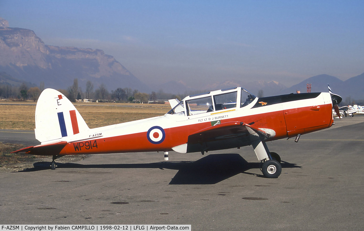 F-AZSM, De Havilland DHC-1 Chipmunk T.10 C/N C1/0789, 789