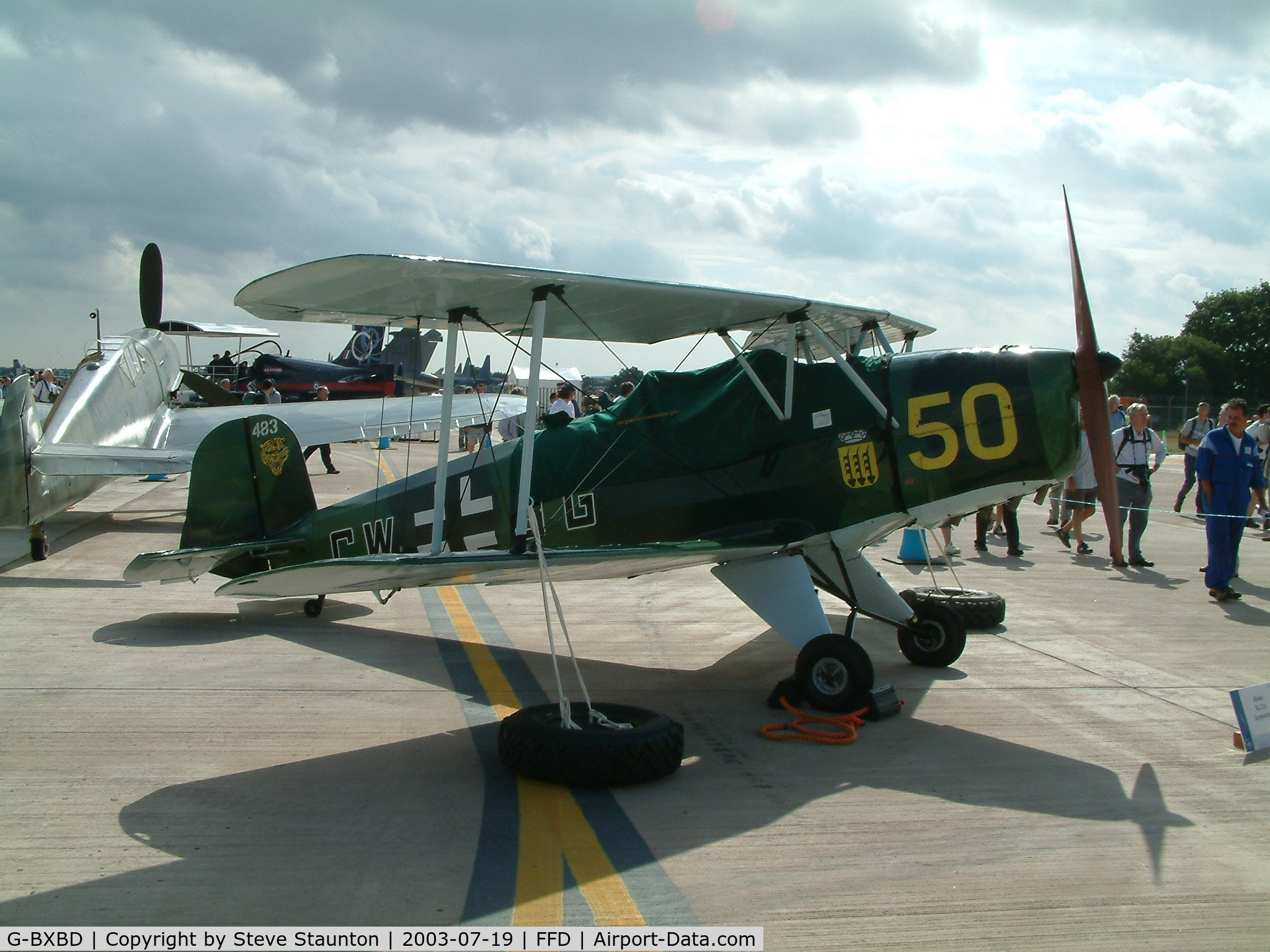 G-BXBD, 1951 CASA 1-131E Srs 1000 C/N 1052, Royal International Air Tattoo 2003