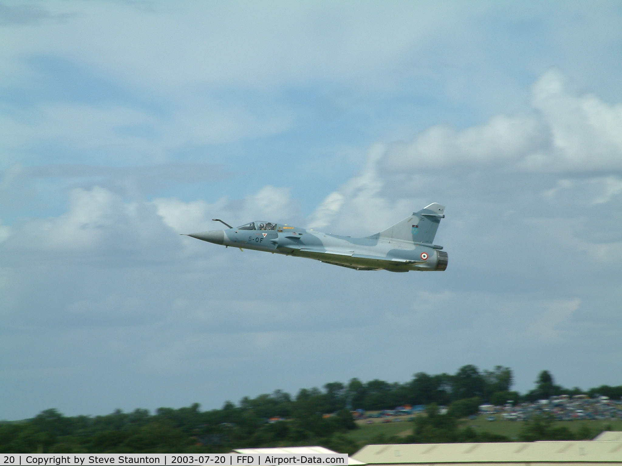 20, Dassault Mirage 2000C C/N 57, Royal International Air Tattoo 2003