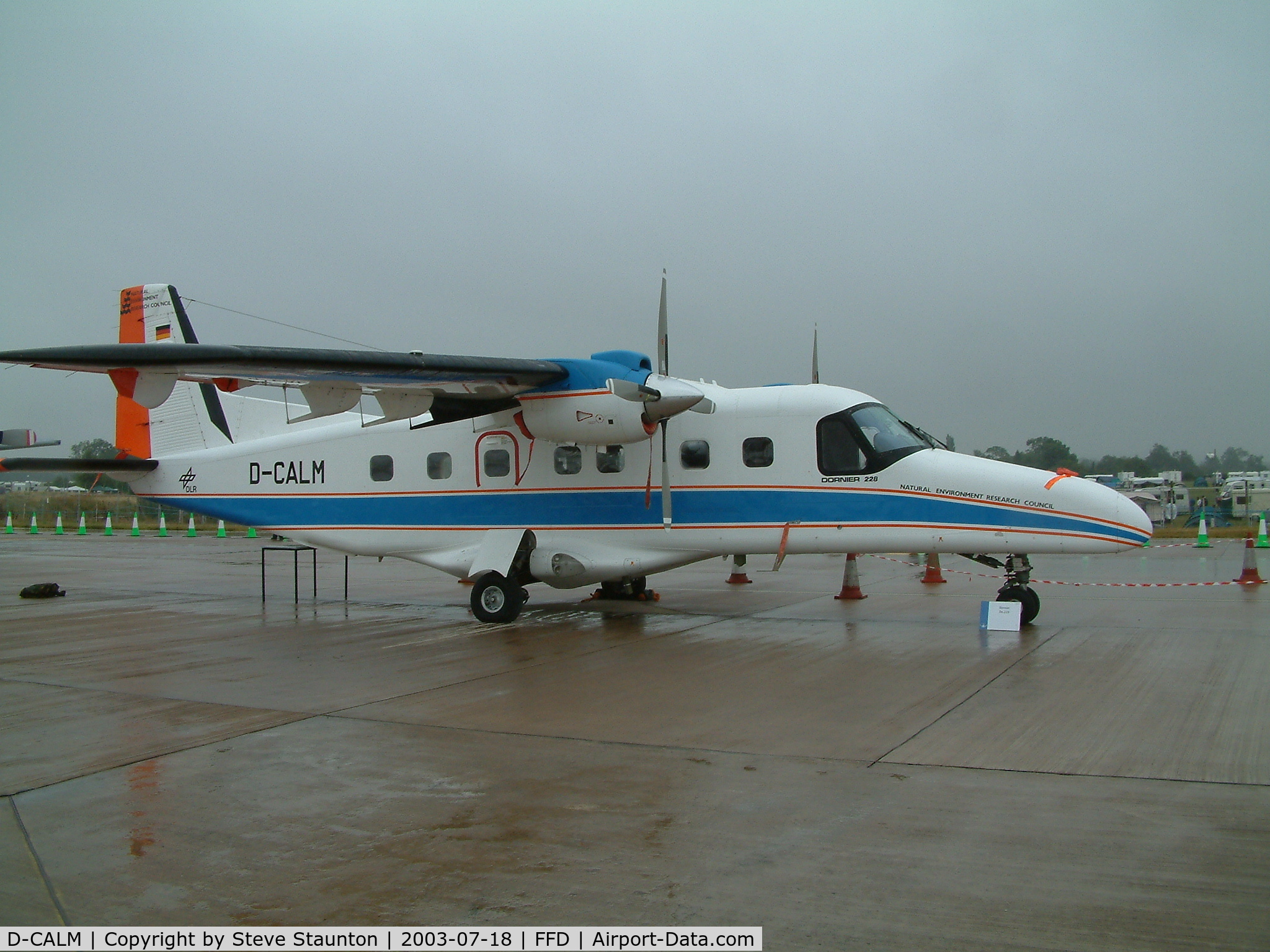 D-CALM, 1985 Dornier 228-101 C/N 7051, Royal International Air Tattoo 2003