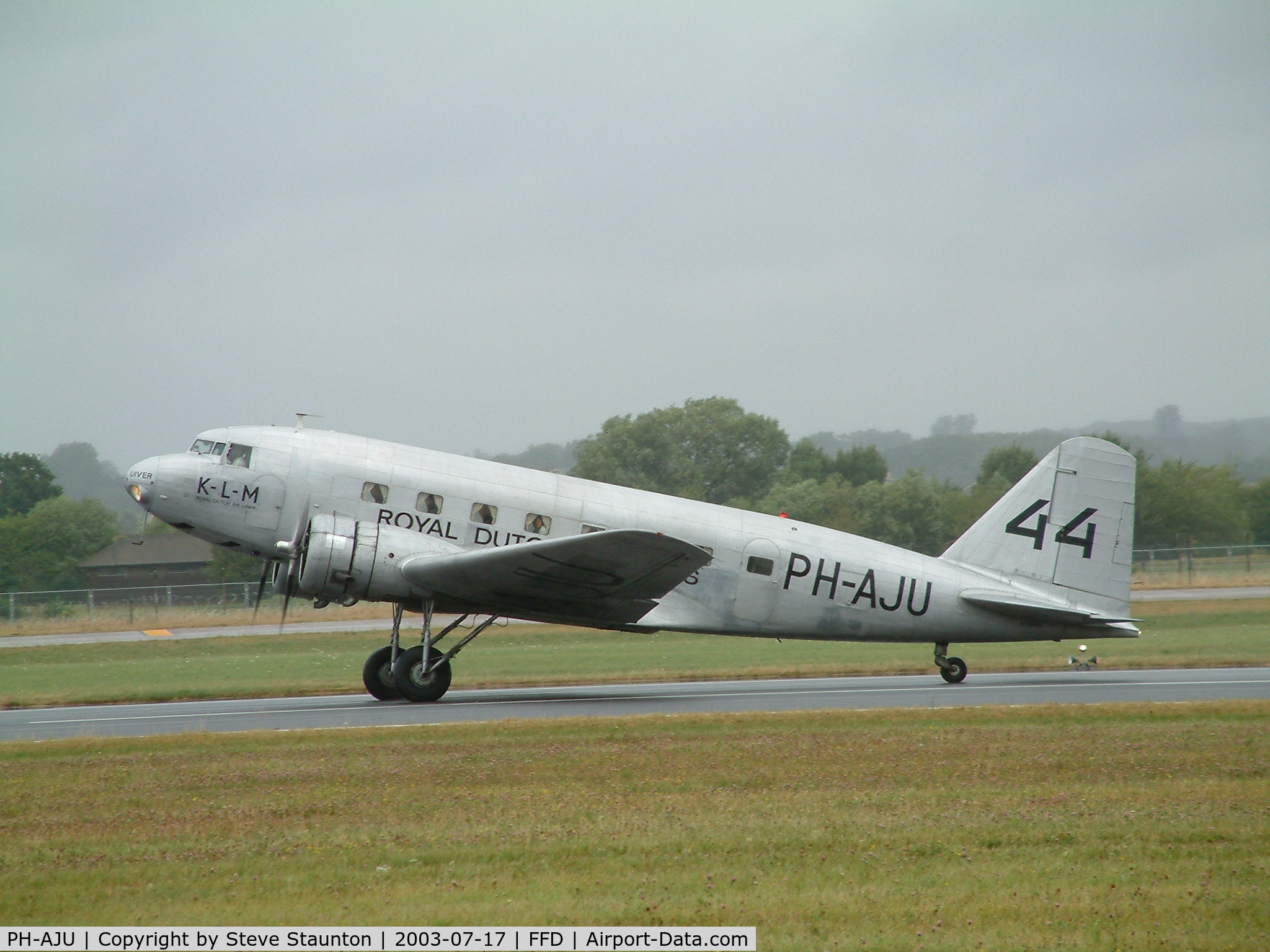 PH-AJU, 1934 Douglas DC-2-112 C/N 1286, Royal International Air Tattoo 2003