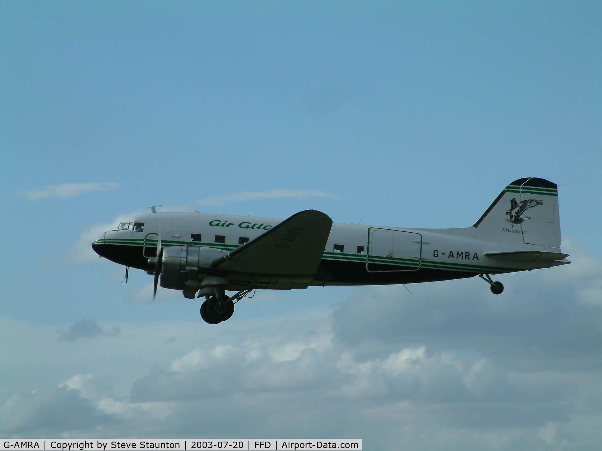 G-AMRA, 1944 Douglas DC-3C (C-47B-15-DK) C/N 15290, Royal International Air Tattoo 2003
